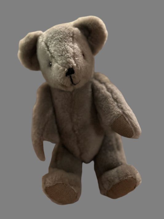 SILVER. Cute plush jointed Teddy Bear